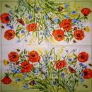 132 Anemonen, Mohn - 3-lagig (gelb) - Ihr